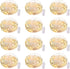 Brightown 12 Pack LED Fairy Lights - Battery Operated String Lights, 7ft 20LED Waterproof Silver Wire