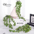 Meiliy 4pcs Faux Succulent Plants Hanging String of Pearls Plant for Home, Kitchen, Office, Wedding, Garden, Craft Art