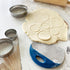 R&M International Stainless Steel 2" Round Fluted Biscuit Cutter with Handle, 1-Piece