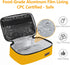 Gloppie Mini Lunch Box, Kids Lunch Bag, CPC Certified Insulated Reusable Sandwich Containers, Yellow