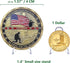Challenge Coin Display Stand Coin Holder, 25 PCS 1.4" Acrylic Stands for Display Coins Easel Trading Cards Challenge Medals Casino Chips or Other Small Items at Museum Home Decoration Birthdays Tables