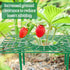 NODMIPNS 4 Sets Strawberry Plant Supports with Plant Protectors from Animals,Strawberry Growing Support Stakes