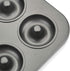 Lawei 2 Pack 12-Cavity Non-stick Donut Pan, Carbon Steel for Muffins, Cakes, and Mini Bagels