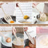 LIANYU 14 Pcs Kitchen Utensils Set with Holder, Heat Resistant Silicone Cooking Tools, Khaki