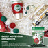 ORNAMENT ANCHOR Heavy Duty Christmas Tree Ornament Hooks for Small & Large Ornaments - Green, 24 Count - No-Slip Xmas