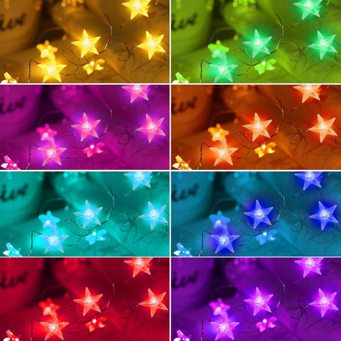 33 80 Smart Star Lights for Bedroom Indoor, FT LED USB Star Ttring Lights, App & Remote Control, Timer Music Sync
