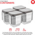 Stock Your Home 1 Lb Aluminum Disposable Cookware with Lids (25 Pack) - Foil Pans & Cardboard Lids for Takeout