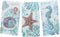 Kay Dee Designs Set of 3 Beachcomber Terry Kitchen Towels, Dual Purpose