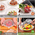 130Pcs Reusable Elastic Food Bowl Storage Covers, Sublaga Bowl Covers in 5 Sizes and Colors, BPA Free