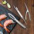 Shrimp Deveiner Tool, Stainless Steel Shrimp Cleaner, Shrimp Peeler and Deveiner Tool, Efficient Shrimp Deveiner