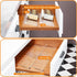 Yieach 4 Pack 11'' 22'' Adjustable In Drawer Spice Organizer - Expandable From to - Acrylic Drawer Seasoning