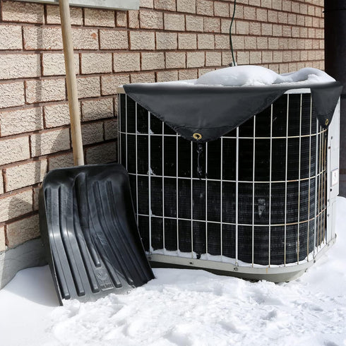 Heavy Duty Water-Resistant Central AC Cover for Outdoor Unit, Air Conditioner Covers for Outside Units 32 x 32 Inch,