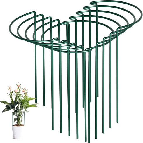 10 Pack Peony Cages and Supports, 10" (W) x 16"(H) Plant Support,