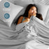 Set 1800 3 Set Bare Home Twin XL Sheet - Ultra-Soft Microfiber Twin Extra Long Bed Sheets - Double Brushed - Deep