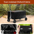 38x22x20 inch TheElves Garden Cart Cover, Outdoor Garden Wagon Covers Waterproof Heavy Duty for Yard Dump Carts, Steel
