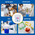 Paint Mixing Cup 20 Ounce, Accurate Measurements in Ratios and OZ. and ML, 12PCS Plastic Graduated Measuring Cups for Paint, Resin, Epoxy, Acrylic, Pigments, Art