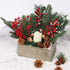 12 Pack 6 DR.DUDU Artificial Berry Twigs for Christmas Tree Decoration, DIY Christmas Red Berry Stems for Crafts Wreath