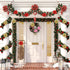 Christmas Poinsettia Artificial Flowers, 12 Pcs Glitter Picks for Wreaths Garland Decoration for Xmas