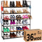 Sundaze Shoe Rack - 6 Tier Metal Shoe Rack for Front Door