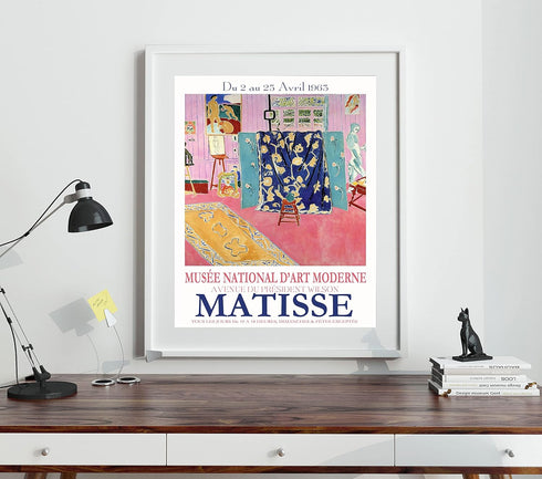 Wallbuddy Matisse Wall Art Exhibition, Aesthetic Room Decor Poster & Prints, Minimalist Wall Art for Home