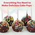 Baketivity Cake Pop Baking Kit for Kids - Fun DIY Treats with Premeasured Ingredients