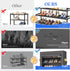 40 10 Closet, Simple Trending Tall Shoe Rack Organizer Holds Pairs, Tier Large Capacity Shoe Cabinet Storage with Cover
