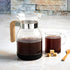 Primula Park Set, Permanent Reusable Filter Coffee Dripper, Borosilicate Glass, Easy to Use, 36 oz