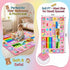 3x5 Kids Rug for Playroom Bedroom, Feet Educational ABC Area Rug for Classroom Nursery, Non-Slip Alphabet Learning