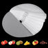 (8 Pack) Round Silicone Dehydrator Sheets, Dostk Premium Non Stick Mesh for Fruit Dehydrator, Reusable 13" Diameter