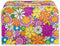 Daisy Print Food Toaster Cover, Multicolor Floral 2 Slice Wide Slot, Anti-dust Small Appliance Cover