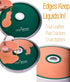 2 Fruit Leather Silicone Dehydrator Sheets with EDGES Compatible With Presto Round Dehydrators Lip Mold NON-Toxic Hold Batter Liquid Roll Up Circle ReUsable Flexible No Stick 11.5" (2 Edge Sheets) by Bright Kitchen