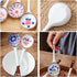 Soup Spoon, Asian Ceramic Spoons with Long Handle, Japanese Soup Spoon Set of 6 for Ramen, Wonton, Dumplings