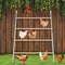 Wenqik Large Chicken Perch Chicken Roosting Bars for Coop Easy Installation Ladder