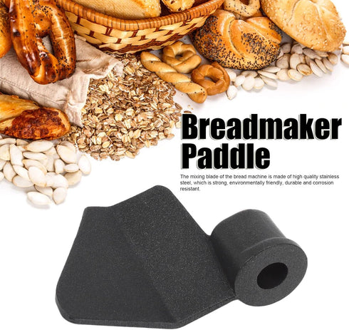 Breadmaker Paddle, Non Stick Bread Maker Mixing Paddle, Breadmaker Kneading Replacement Part, Stainless Steel Bread Machine Accessory for Breadmaker Home Kitchen (Type 2)