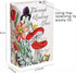 Ceramic Book Vase for Flowers, Home Decor - Cute Bookshelf Decor, Book Lovers Gift - Unique Large Accent