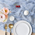 Summer 10Ft Joanlody Blue Cheesecloth Table Runner Spring Rustic Gauze Boho Cheese Cloth Table Runner for Wedding