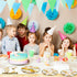 Funhax Set Construction Birthday Party Supplies,Truck Themed Celebration Tableware with Excavator Dump Truck Tractor