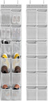Simple Houseware 24 Pockets - 2PK 12 Large Pockets Over Door Hanging