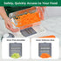 Slicer,6 Essentials(10 1, SUSTEAS Vegetable Chopper Mandoline Blade Pro Food Chopper, Onion Potato Dicer, Veggie Cutter