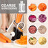 Cambom Rotary Cheese Grater Hand Crank Cheese Shredder for Fresh Cheese, Vegetable, Nuts,Non-slip Suction Base, Three
