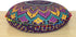 32 Inch INDIAN CRAFT CASTLE ICC Meditation Floor Pillow Cover, Round Large Pillow Cover Seating for Adults, Bohemian