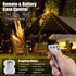 2 Pack 120 Minetom Globe String Lights Battery Operated, Totally LED Fairy Lights with Remote, Waterproof for Indoor