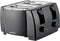 Brentwood TS-285 Toaster: Cool Touch, 4-Slice, Black