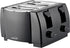 Brentwood TS-285 Toaster: Cool Touch, 4-Slice, Black