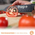 MasterChef Kitchen Knives Set of 3, Small Knife Set for Home Cooking, Extra Sharp Non Stick Blades
