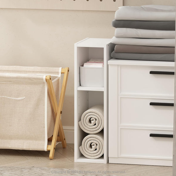 Furinno Reed 2-Tier Closet Organizers and Storage, Closet Organizer, Open Shelf Closet