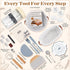 VEDALIO Sourdough Starter Kit, Sourdough Bread Baking Supplies, Sour Dough Starter Kits, Sourdough Tools for Modern