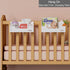 MATIMASU Bedside Caddy Hanging Storage Basket Little Plastic Beside Shelf Hang-on Storage Organizer for Collage Dorm