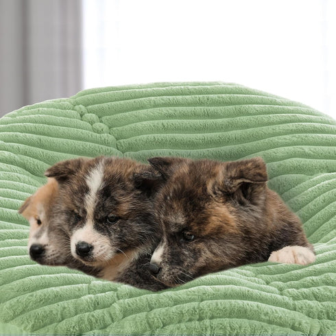8 50"x50") HOMBYS Fluffy Shaggy Cover for Papasan Chair Cushion, Plush Faux Fur Slipcover ONLY, (Without Cushion)