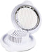 COMMERCIAL CHEF Egg Chopper, Safe Food Chopper, Egg Cutter, Mushroom & Strawberry Slicer for Salads, White